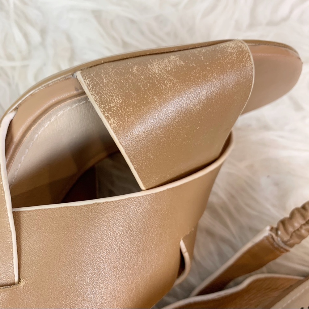 KELSI DAGGER Wood Grain Chunky Thick Heels - Picture 5 of 11